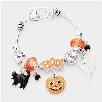 Halloween Multi Charm Bracelet