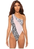 Running Wild Monokini- Zebra