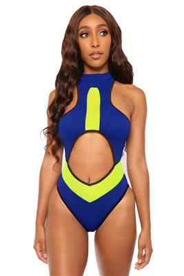 Open Waters Swimsuit- Blue