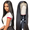 2X6 Lace Closure Wig Straght Brazilian Human Hair Lace Wigs 180% Density