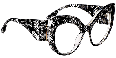 Effie - Cat Eye Black Eyeglasses