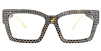 Waylon - Rectangle Tortoise Eyeglasses