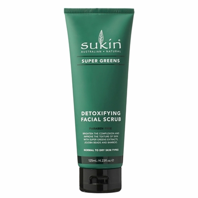 Sukin Super Greens Detoxifying Face Scrub