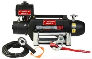 Comeup Gen2 9500 pound electric winch with steel cable