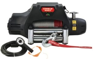 Comeup Gen2 9500i electric winch steel rope and integrated winch body