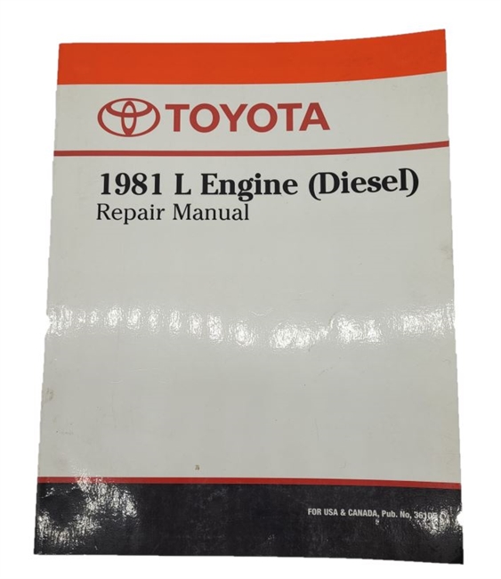 Toyota 1981 L Diesel FSM Factory Service Manual
