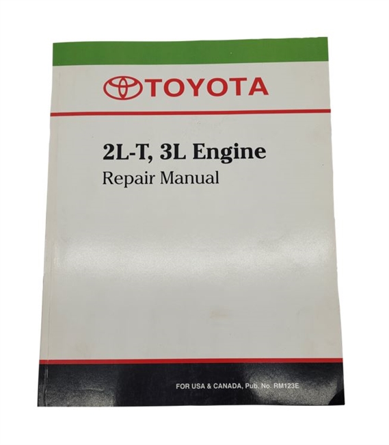 Toyota 2L 2LT 3L Diesel Engine FSM Factory Service Manual