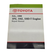 Toyota 1PZ 1HZ 1HD 1HDT Diesel Engine FSM Factory Service Manual