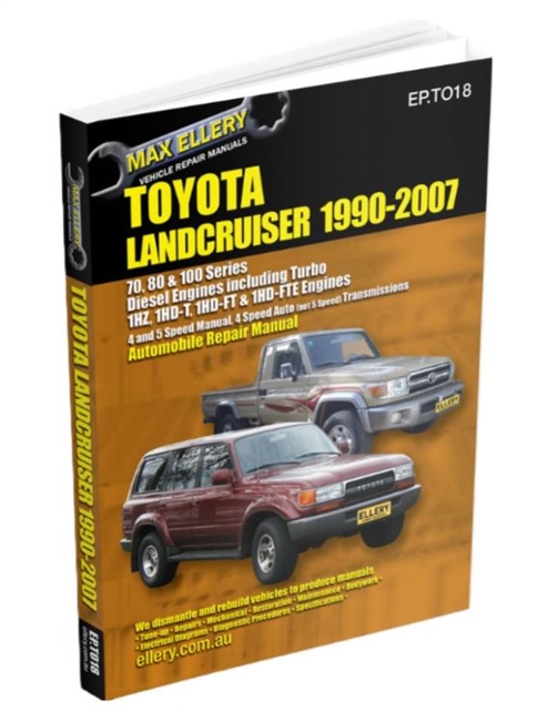 Toyota Landcruiser 70 80 100 Series Service Manual