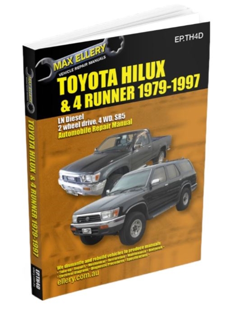 Toyota Diesel Hilux 4Runner Service Manual 1979-97