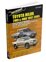 Toyota Petrol Diesel 2WD & 4WD Hilux Service Manual 1997-05