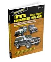 Toyota Diesel Landcruiser 40 55 60 70 BJ HJ LJ Service Manual 1972-1990