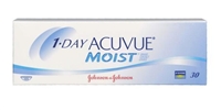 Acuvue Moist Daily disposable contact lenses
