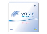 Acuvue Moist disposable contact lenses 90 pack