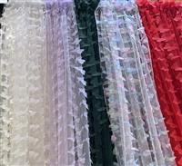 3D Butterfly Tulle Mesh Backdrop Panel