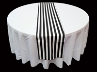 Striped Poly Cotton Table Runners