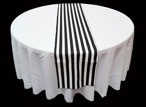 Striped Poly Cotton Table Runners