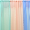 5ft x 10ft Chiffon Curtain Backdrop Panels
