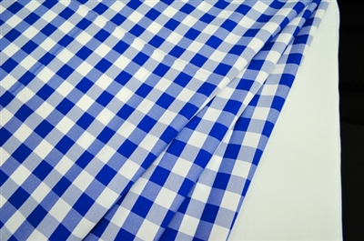 Gingham Poly Cotton Checker