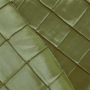 Pin Tuck 2 Inch Square Taffeta