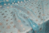 Snowflake Glitter Organza