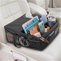 High Road Car Front Seat Mobile Office Organizer with Tissue Holder