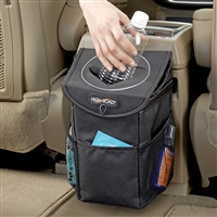 Talus High Road StashAway Console Car Trash Can and Auto Litter Bag