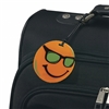 Smooth Trip<br>Smiley Face Luggage Tag - Orange