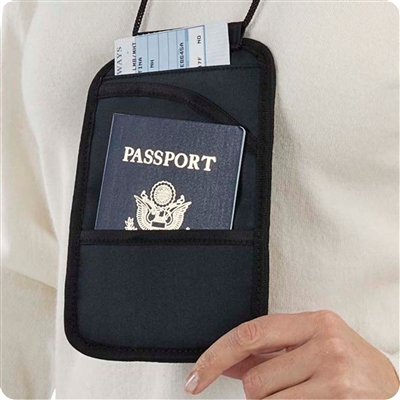 Talus Smooth Trip RFID Travel Document Holder