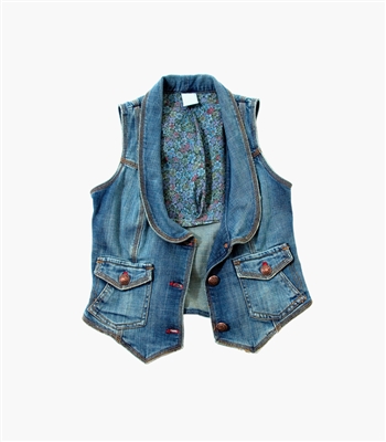 Marais Vintage Denim Vest