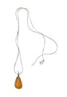 Amber Drop Necklace