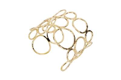 Circle Gold Cuff