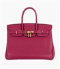Jane Gold & Pink Handbag