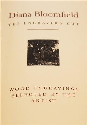 cover of Diana Bloomfield: The Engraver's Cut containing twenty-six engravings by Bloomfield and an autobiographical essay by this leading British engraver.
