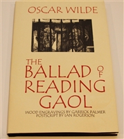 Photo of The Ballad of Reading Gaol by Oscar Wilde with wood engravings by Garrick Palmer.