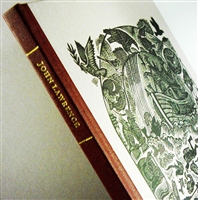 cover of signed limited edition of wood engravings by John Lawrence