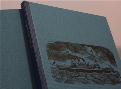 cover of signed limited edition (135 numbered copies)  with twenty-eight wood engravings and wood cuts by Frank Martin printed from the block