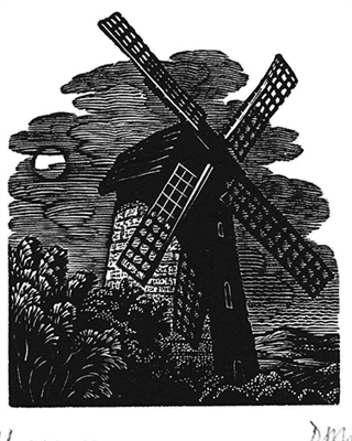 The Engraver's Cut (Diana Bloomfield): Windmill