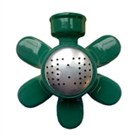 QVS Standard Series Green Metal Flower Sprinkler 004052