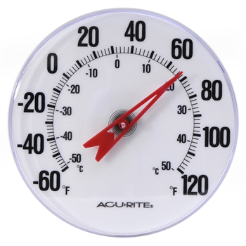 00346 Indoor/Outdoor Thermometer with bracket