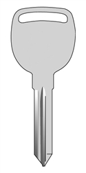 B106 / P1115 GENERAL MOTORS KEYLINE KEY BLANK