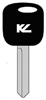 H73PT FORD KEYLINE TRANSPONDER KEY BLANK