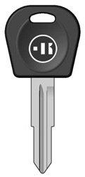 DAE47TK CHEVY/SATURN KEYLINE POD KEY WITH PIN HOLE RELEASE