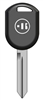 FD21BTK FORD KEYLINE POD KEY WITH PIN HOLE RELEASE