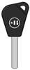 SUB1TK SUBARU KEYLINE POD KEY WITH PIN HOLE RELEASE