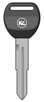 HD103P HONDA KEYLINE KEY BLANK