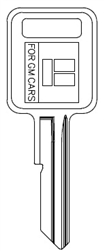 B48 / GM-A GENERAL MOTORS PROLINE KEY BLANK