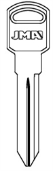 B89 / P1107 GENERAL MOTORS JMA KEY BLANK