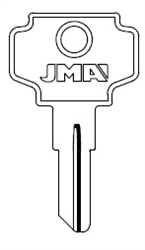 IN24 / K1054B ILCO JMA KEY BLANK