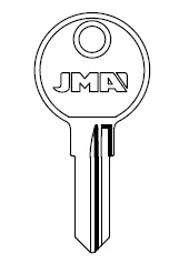 KB2 / 1654 KIMBALL JMA KEY BLANK